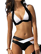 Women S Strapless Macrame Bikini Swimsuit