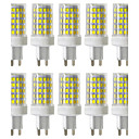 hesapli LED Şerit Işıklar-YWXLIGHT&amp;reg; 10pcs 10 W 900-1000 lm G9 LED Bi-pin Işıklar T 86 LED Boncuklar SMD 2835 Kısılabilir Sıcak Beyaz Serin Beyaz Doğal Beyaz 220-240 V / 10 par&amp;ccedil;a