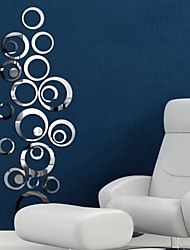 economico -Adesivi decorativi da parete - Adesivi  a parete specchio Specchi Salotto Camera da letto Bagno Cucina Sala da pranzo Sala studio /
