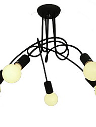 お買い得  -BriLight スプートニク シャンデリア アンビエントライト 塗装仕上げ メタル キャンドルスタイル 110-120V / 220-240V 電球無し / E26 / E27