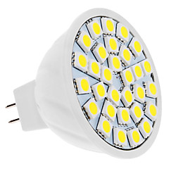4W 420lm GU5.3(MR16) LED-spotpærer MR16 30 LED perler SMD 5050 Naturlig hvit 12V 4W 420lm GU5.3(MR16) LED-spotpærer MR16 30 LED perler SMD 5050 Naturlig hvit 12V