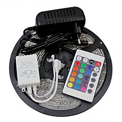 W Fleksible LED-lysstriper Lyssett RGB-lysstriper lm AC100-240 5 m leds RGB W Fleksible LED-lysstriper Lyssett RGB-lysstriper lm AC100-240 5 m leds RGB