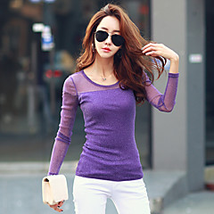 Damen Solide T-shirt Nylon Damen Solide T-shirt Nylon