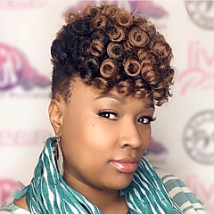 African Braids Hair Search Lightinthebox Braiding Hair Kenzie Curl Twist Braids 100 Kanekalon 20 Roots Pack 1pack Short African