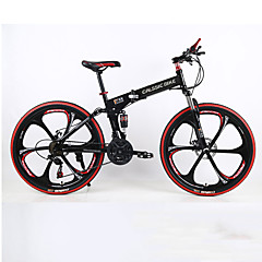Mountain Bike / Folding Bike Cycling 21 Speed 26 Inch/700CC Men's SHIMANO TX30 Double Disc Brake Springer Fork Rear Suspension