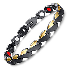 Hologram Bracelet Men S Bracelets Search Lightinthebox Men S Chain Bracelet Hologram Magnetic Black For Causal Daily