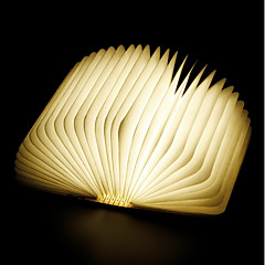 1pc Book LED Night Light RGB Built-in Li-Battery Powered Foldable Rechargeable Decorative Light with USB Port Easy Carrying Color-Changing 1pc Book LED Night Light RGB Built-in Li-Battery Powered Foldable Rechargeable Decorative Light with USB Port Easy Carrying Color-Changing