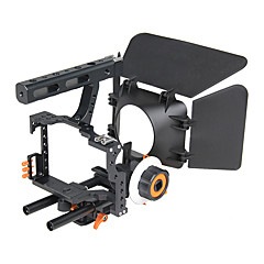 yelangu montaje DSLR populares hombro jaula aparejo de la cámara kit contiene c500 siga cámaras universales enfoque mate caja de apoyo yelangu montaje DSLR populares hombro jaula aparejo de la cámara kit contiene c500 siga cámaras universales enfoque mate caja de apoyo
