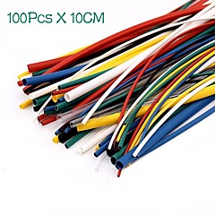 100PCS Heat Shrink Tubing Tube Sleeving Wrap Wire Cable Kit 100PCS Heat Shrink Tubing Tube Sleeving Wrap Wire Cable Kit