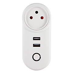 WETO Smart Plug W-T04 IL para Diário / Sala de estar / Quarto Smart / Controle de APP / Função de temporização 100-240 V WETO Smart Plug W-T04 IL para Diário / Sala de estar / Quarto Smart / Controle de APP / Função de temporização 100-240 V