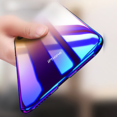 Capinha Para Apple iPhone X / iPhone 8 Galvanizado / Ultra-Fina / Translúcido Capa traseira Cores Gradiente Rígida PC para iPhone X / iPhone 8 Plus / iPhone 8 Capinha Para Apple iPhone X / iPhone 8 Galvanizado / Ultra-Fina / Translúcido Capa traseira Cores Gradiente Rígida PC para iPhone X / iPhone 8 Plus / iPhone 8