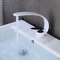 Waschbecken Wasserhahn - Kreativ Lackierte Oberflächen / Schwarz Mittellage Einhand Ein LochBath Taps Waschbecken Wasserhahn - Kreativ Lackierte Oberflächen / Schwarz Mittellage Einhand Ein LochBath Taps
