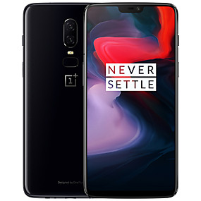 olcso Telefonok és tartozékok-OnePlus 6 6.28 hüvelyk " 4G okostelefon (8GB + 128GB 20+16 mp Snapdragon 845 3300 mAh mAh) / kettős kamerák
