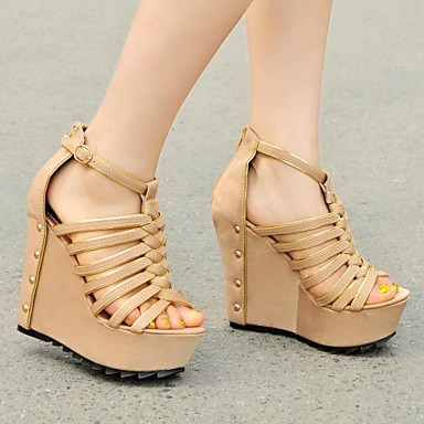 dress with wedge heels