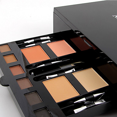  MISS ROSE 180 cores Sombra para Olhos / Kit de sombra de olhos / PÃ³s Blush / Iluminador / efeito bronzeado Fashion Longa DuraÃ§Ã£o Maquiagem para o Dia A Dia Maquiagem CosmÃ©tico