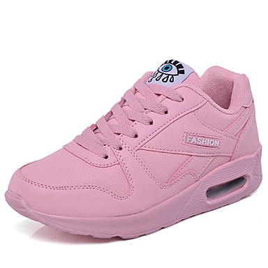 Women's Shoes Tulle / PU(Polyurethane) Spring / Fall Comfort Athletic Shoes Flat Heel Closed Toe Fuchsia / Pink / Light Blue Women's Shoes Tulle / PU(Polyurethane) Spring / Fall Comfort Athletic Shoes Flat Heel Closed Toe Fuchsia / Pink / Light Blue
