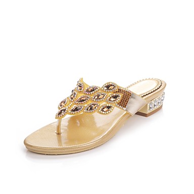 glitter sandals low heel