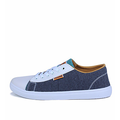 Men's Shoes Canvas Summer Comfort Sneakers Black / Gray / Blue Men's Shoes Canvas Summer Comfort Sneakers Black / Gray / Blue