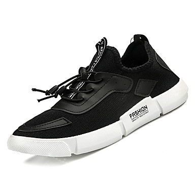 Men's Shoes Canvas Summer Comfort Athletic Shoes Walking Shoes Black / Red Men's Shoes Canvas Summer Comfort Athletic Shoes Walking Shoes Black / Red