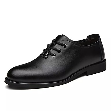 Men's Shoes PU(Polyurethane) Summer Comfort Oxfords Black / Brown Men's Shoes PU(Polyurethane) Summer Comfort Oxfords Black / Brown