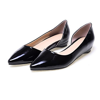 les chaussures de confort d'été / de talon base de vache noire / pompe flats faible talon de rouge / almond f49e7a les chaussures de confort d'été / de talon base de vache noire / pompe flats faible talon de rouge / almond f49e7a