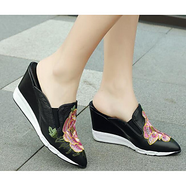des chaussures en cuir nappa - confort printemps / été du confort - des sabots et mules wedge talon or / noir b659e8 des chaussures en cuir nappa - confort printemps / été du confort - des sabots et mules wedge talon or / noir b659e8