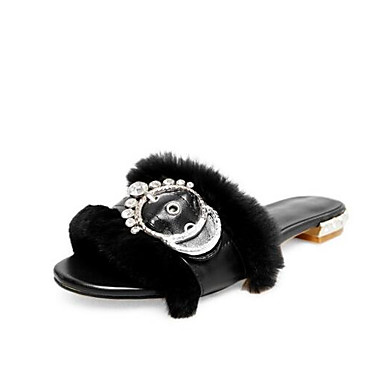 Women's Shoes Nappa Leather Summer Comfort Sandals Low Heel Black / Pink Women's Shoes Nappa Leather Summer Comfort Sandals Low Heel Black / Pink