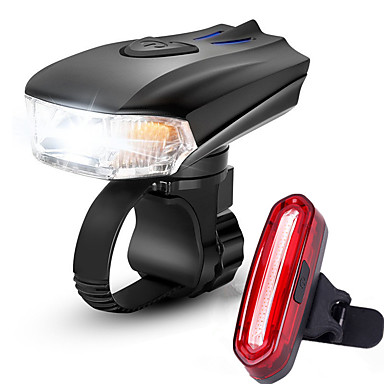 Mini Waterproof Silicone mountain Bike Warning lights Front Rear Tail Lamp GA