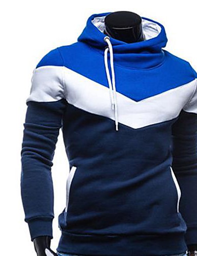 Men's Casual/Daily Solid Long Sleeves Cotton 2120731 2018 – $9.44