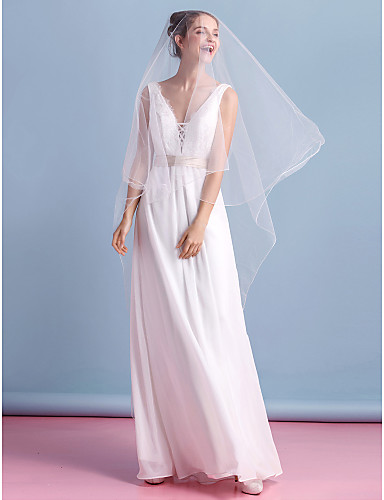 Sheath Column Ankle Length Wedding Dress