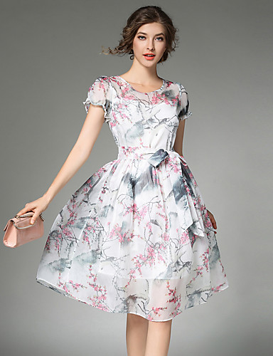 Women's Going out Vintage / Street chic / Sophisticated A Line Dress ...
