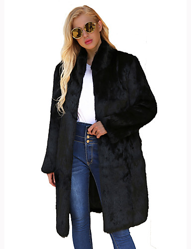 De Trabajo Abrigo Sofisticado Invierno Maxi Otoño Mujer Noche 50wqZZ
