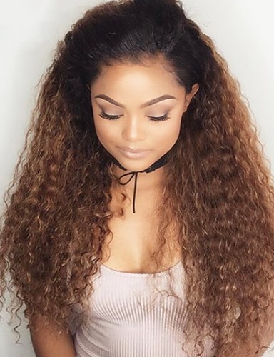 Remy Human Hair Full Lace Lace Front Wig Asymmetrical Rihanna
