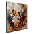 Hand-Painted Abstract / People One Panel Canvas Oil Painting For Home ...