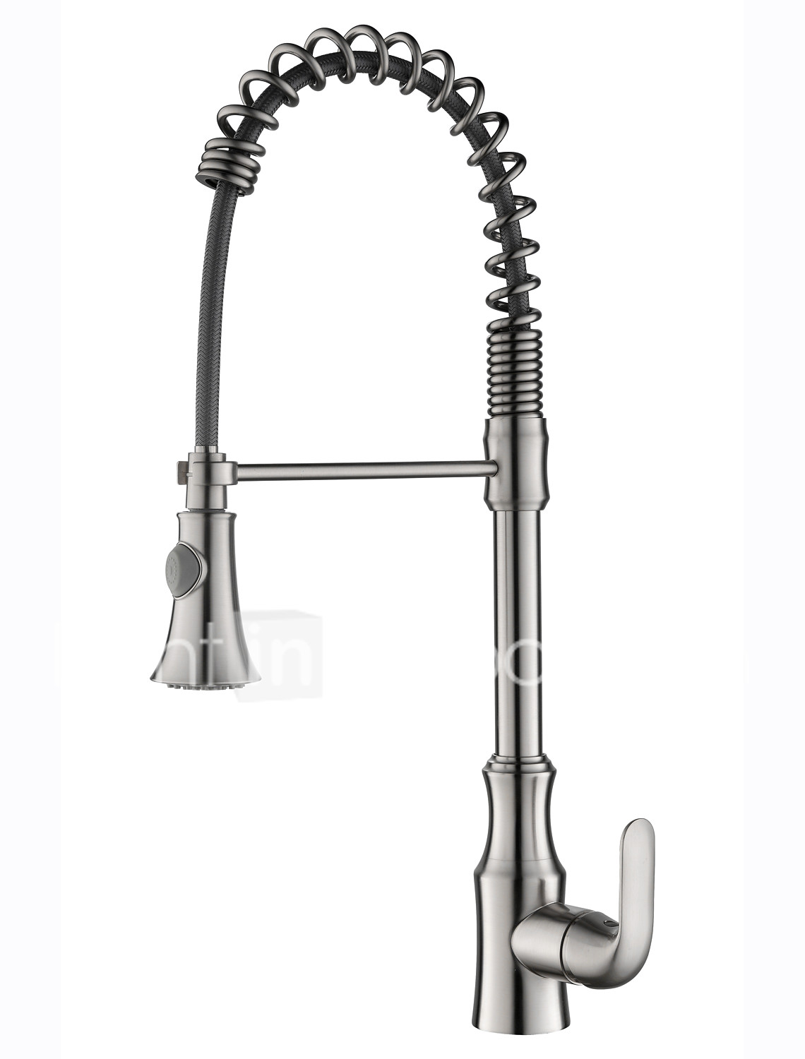 Kitchen Faucet Brushed Pull Out Down Standard Spout